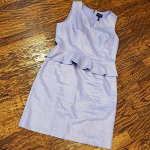 Laundry by Shelli Segal Sz 12 Purple Peplum Dress
